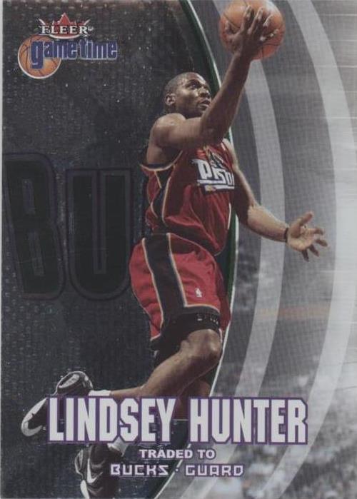 2000-01 Fleer Game Time - Lindsey Hunter #9 - 1 of 2