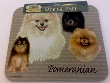 Fiddler’s Elbow Pomeranian Dog Designer Mouse Pad NEW