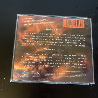 Michael Jackson - HIStory - Past, Present And Future Book 1 Gold