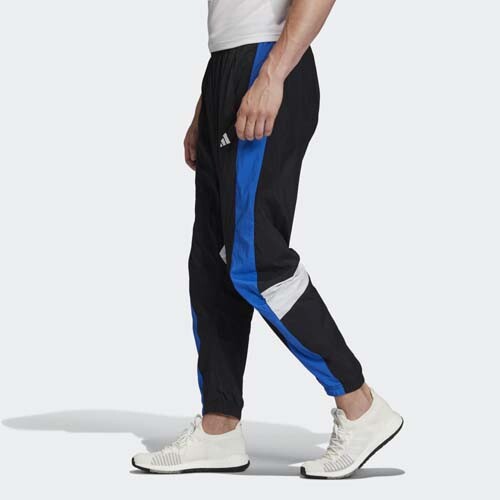 O Shape long pants Adidas FL3583 Men ATHLETICS black/blue | eBay