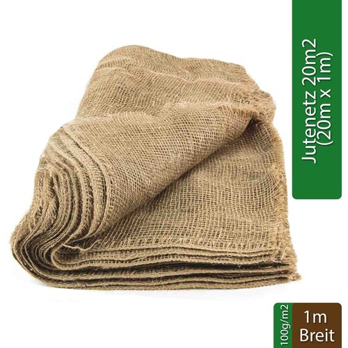 Jute-Netz 100 % Natürlicher (1,66€ - 7,20€ /m2) Ökologischer Naturbelassener - Bild 33 von 56