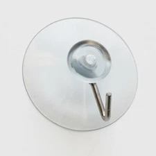 Mini 3/4" Suction Cup Hanger Storage Hooks 6 pack, Max 1/2 lb. Weight Capacity