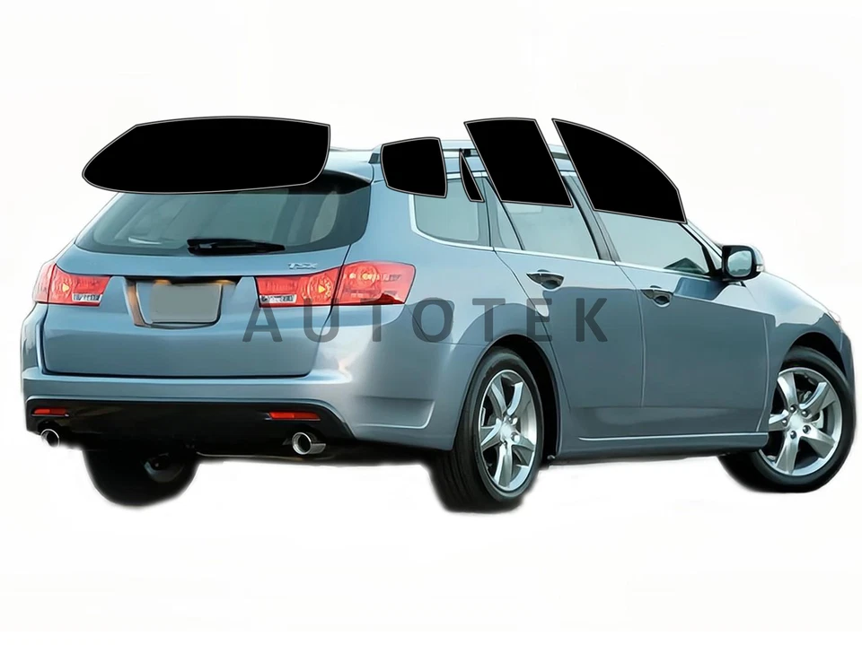 PreCut All Sides + Rear Window Film Any Tint Shade For All Acura TSX Glass - Image 3 of 4