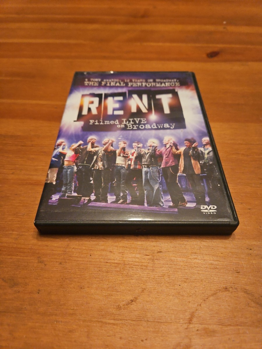 【中古】 Rent: Filmed Live on Broadway (DVD) (Import) Rent: Filmed Live on Broadway (DVD, 2008) 43396297913| eBay