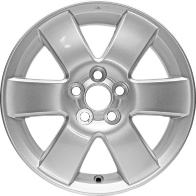 New 15'' x 6'' 5x100 Silver Alloy Wheel Rim 2003-2008 for Toyota Corolla Matrix