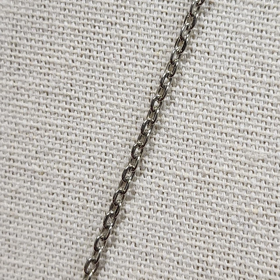 Medallón de cabina telefónica vintage con collar colgante de puerta con bisagras Foto 4 de 4