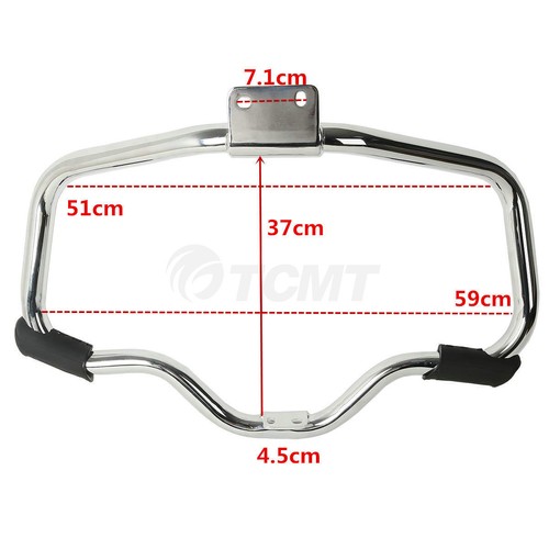 1 1/4" Highway Engine Guard Crash Bar Fit For Harley Sportster XL883 1200 Custom - Picture 2 of 14