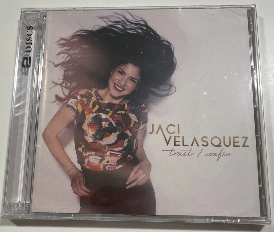 SEALED Jaci Velasquez “Trust/Confio” 2017 2 CD Set w/20 English & Spanish Songs! - Image 3 of 4
