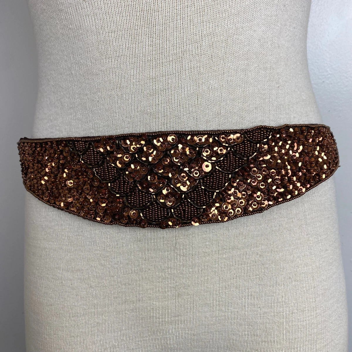 Vintage pre 1940s sequin belt Vintage Sequin Belt - Etsy main image 4