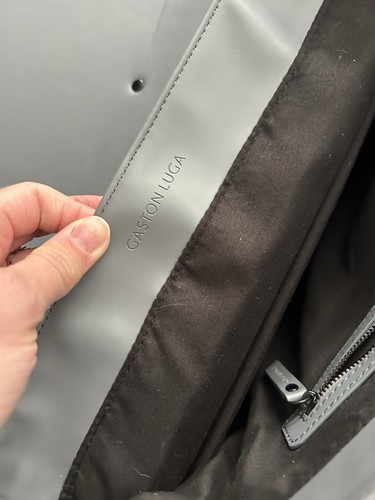 Swedish Gaston Luga Splash 2.0 Waterproof Laptop Gray Backpack Adjustable Straps - Bild 6 von 12