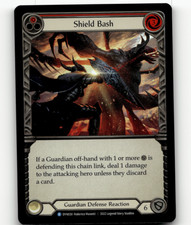 FOIL - Flesh And Blood - Shield Bash (Red) DYN030 - Dynasty