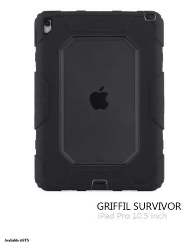 GRIFFIN SURVIVOR All Terrain for iPad Pro 10.5 inch - Black - Picture 4 of 4