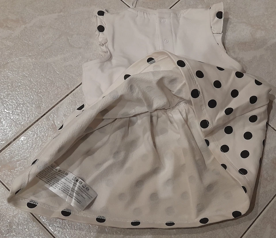 Vestitino vestito bimba bambina Taglia 3/6 mesi Hello kitty 95% cotone nuovo - Imagen 3 de 3