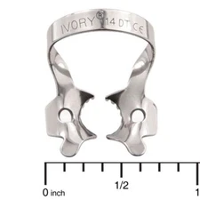 Ivory Clamps #14T Winged Metal Rubber Dam Clamp - Single Clamp