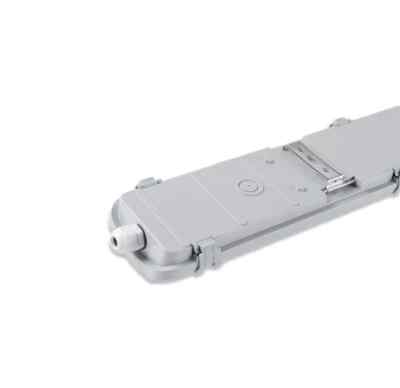 PLAFONIERA STAGNA 2 NEON LED TUBO T8 G13 60-120-150 CM 220V SOFFITTO IP65 - Foto 3