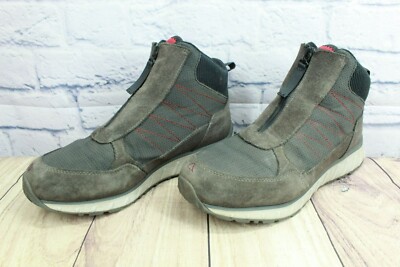 LL Bean Snow Sneaker 5 Gray Suede Insulated Waterproof Winter Boots Size 10 Wide LL Bean Snow Sneaker 5 Men main image 2
