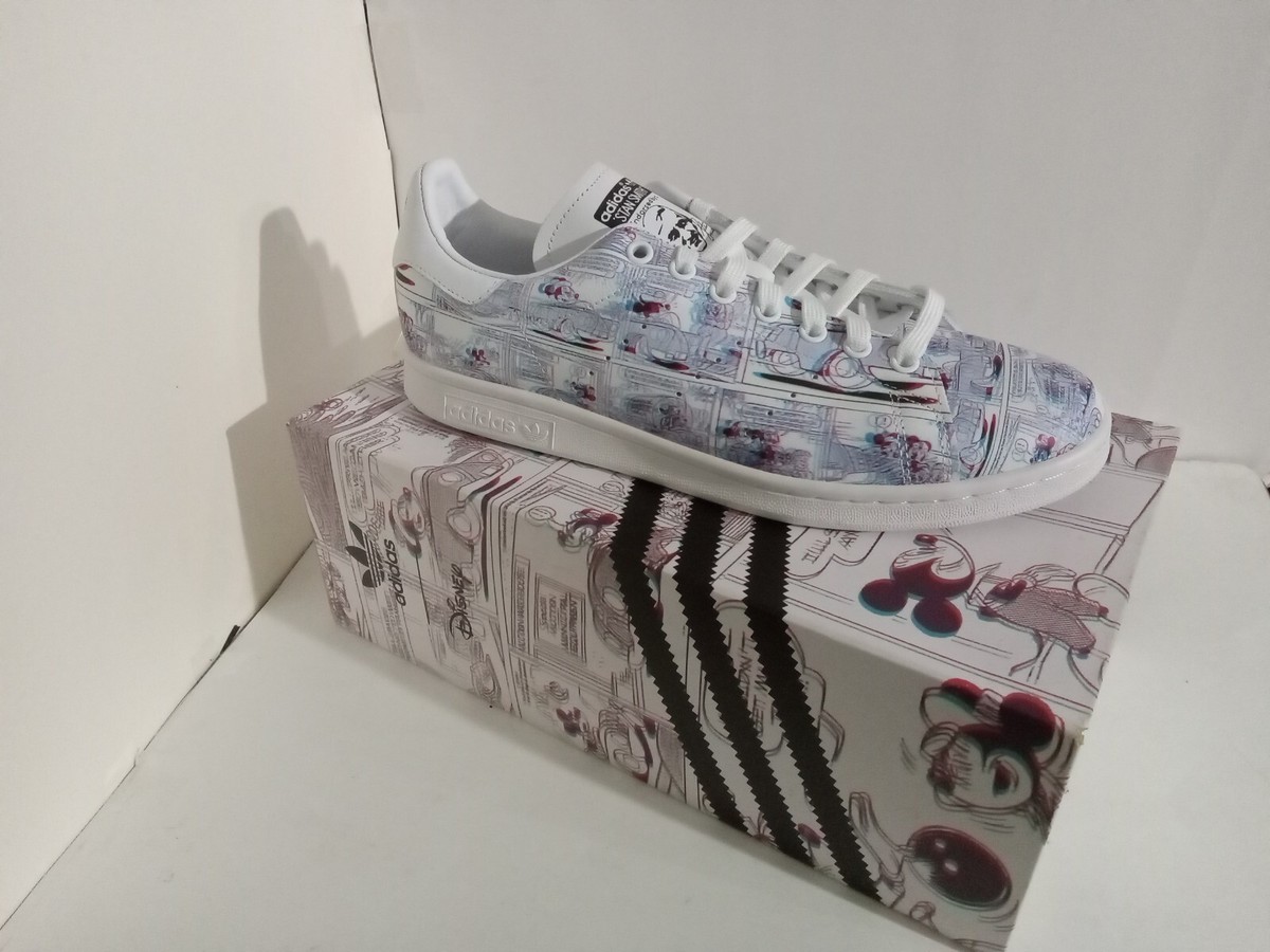 Size 9.5 - adidas Stan Smith x Mickey Mouse Comic Strip 2020 | eBay