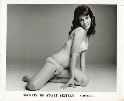 Secrets of Sweet Sixteen 1973 Movie Photo Maja Hoppe Lingerie Pin Up  *P156a