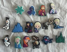 Disney - Frozen - NEW 16 Piece Unisex Shoe Charm Set - Elsa, Olaf, Anna, Sven