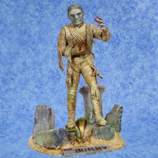 1963 Aurora MUMMY Model Kit PRO BUILT UP Great!