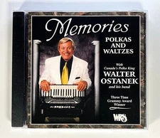 THE WALTER OSTANEK BAND POLKA CD "MEMORIES" FANTASTIC POLKA CD!!