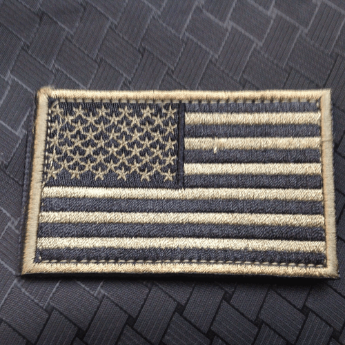 EE. UU. PARCHES BORDADOS BANDERA EE. UU. INSIGNIA EJÉRCITO GANCHO Y PARCHE DE BUCLE - Imagen 3 de 5