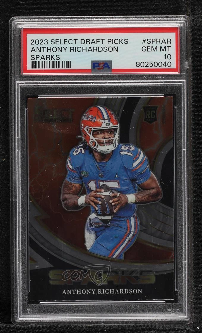 Anthony Richardson Panini Select Draft Picks Sparks #SPRAR Base