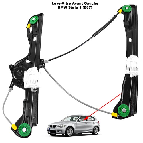 Elevalunas Eléctrico Delantero Izquierdo Para BMW Serie 1 E87= 51337138465 - Imagen 2 de 5