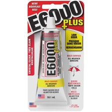 E6000 Plus Strong Glue Craft Adhesive for repairs, Glass, Fabric, Gems, Ceramic
