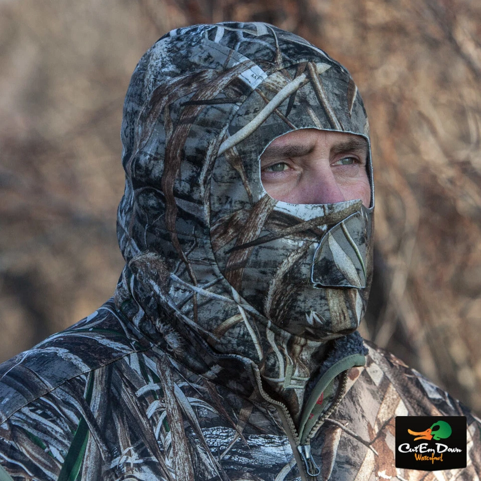 NEW BANDED GEAR DELUXE UFS FLEECE FACE MASK CAMO HOOD NECK GAITER - Image 2 of 2