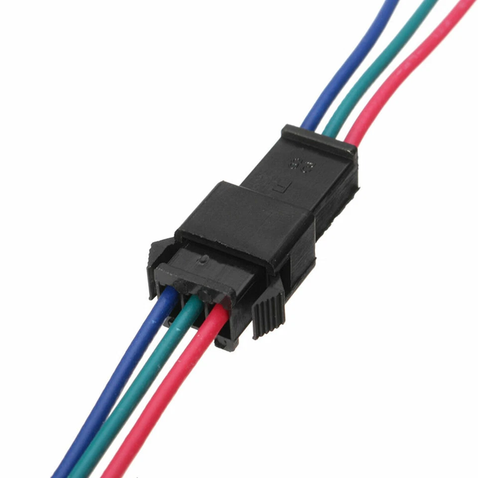 10 Sets Micro 3 Pin JST SM-2.54 22AWG Anschlussstecker mit Drähte Kabel 150MM DA - Bild 4 von 4