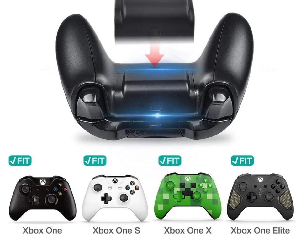 Xbox One Rechargeable Controller Battery + USB Charger Cable With FREE SHIPPING! - Image 2 of 4