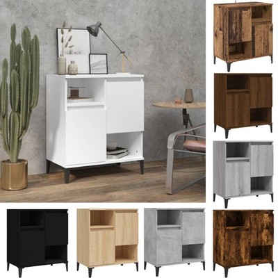 Sideboard Schrank Kommode Mehrzweckschrank Anrichte Holzwerkstoff Mit 4 Fächern