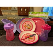 Toddler Feeding Set  Paw Patrol Playtex Plates Sippy Cups Gerber Butterfly Bowl