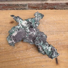 Native Copper Keweenaw Co., Michigan, Unknown Mine 225g Estate Specimen