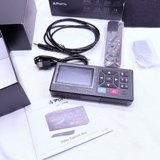 Portta VHS to Digital Converter Video to Digital Recorder with Remote CHR101