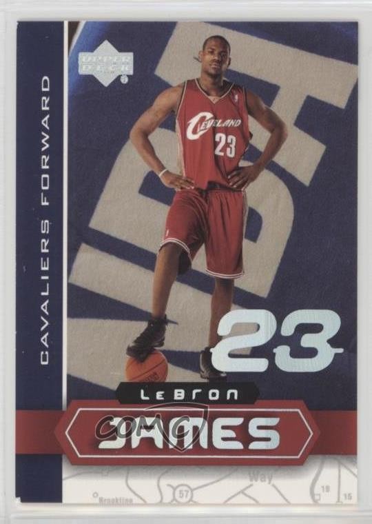 2002-03 Upper Deck UD Superstars Gift Box Bonus LeBron James #LBJ-4 0nr3