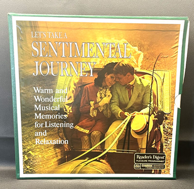 Reader's Digest LET'S TAKE A SENTIMENTAL JOURNEY Vinyl Records Set 9 LP's