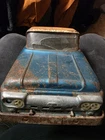Vintage Tonka Toys 1959-60 Blue and White Sportsman Stepside Steel Pickup Truck