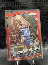 2025 Panini Prizm WNBA - Courtney Williams #69 Red Pandora Prizm /199 Lynx
