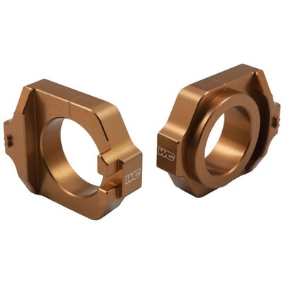Works Connection Elite Axle Blocks Kash For Honda CRF450R 50TH Anniversary
