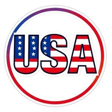 USA Flag Freedom Sticker American Liberty Patriotic VinylUSA Flag Freedom Sticke