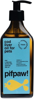 Pifpaw Lebertran für Tiere Human Grade, 250 ml