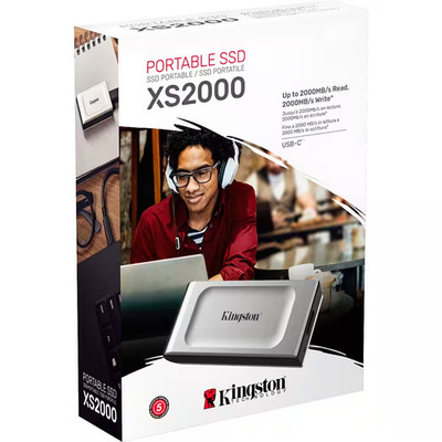 Kingston XS2000 4 TB Portable SSD Externe SSD Tragbar Neu original versiegelt