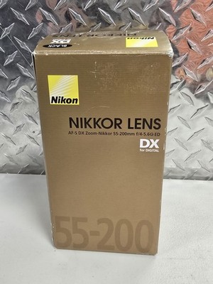 NIKON NIKKOR LENS AF-S DX VR ZOOM 55-200mm F/4-5.6 G ED (NEW)