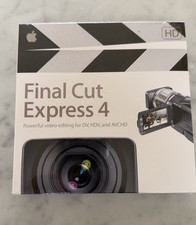 Final Cut Express 4 Mac DVD-ROM 2007 Retail Version for Power Apple Macintosh HD