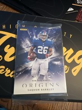2018 Origins Saquon Barkley Giants Set Rookie RC -6 card set . rookie card picture