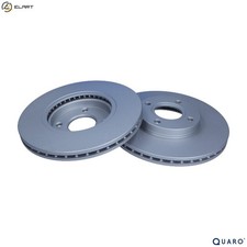 2x BRAKE DISC QD7297 FOR FORD TRANSIT/COURIER/B460/MPV/Box/Body/MPV FIESTA/VI