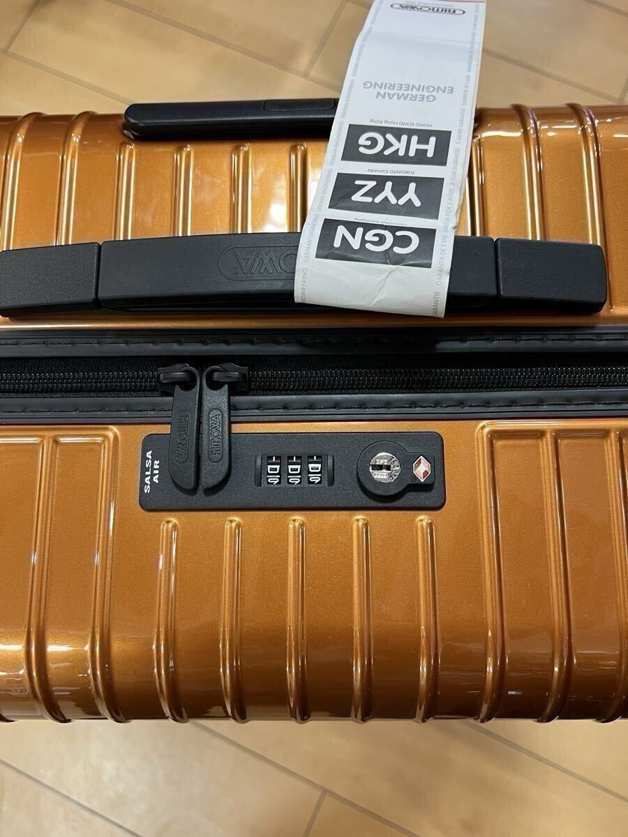 Rimowa Salsa Air 63L Gold 4-wheels Carry Case Suitcase | eBay