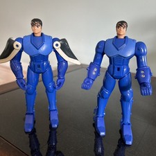 Ronin Warriors Sunrise Playmates 1995 Hariel Ryo Rowen 6" Action Figure Lot